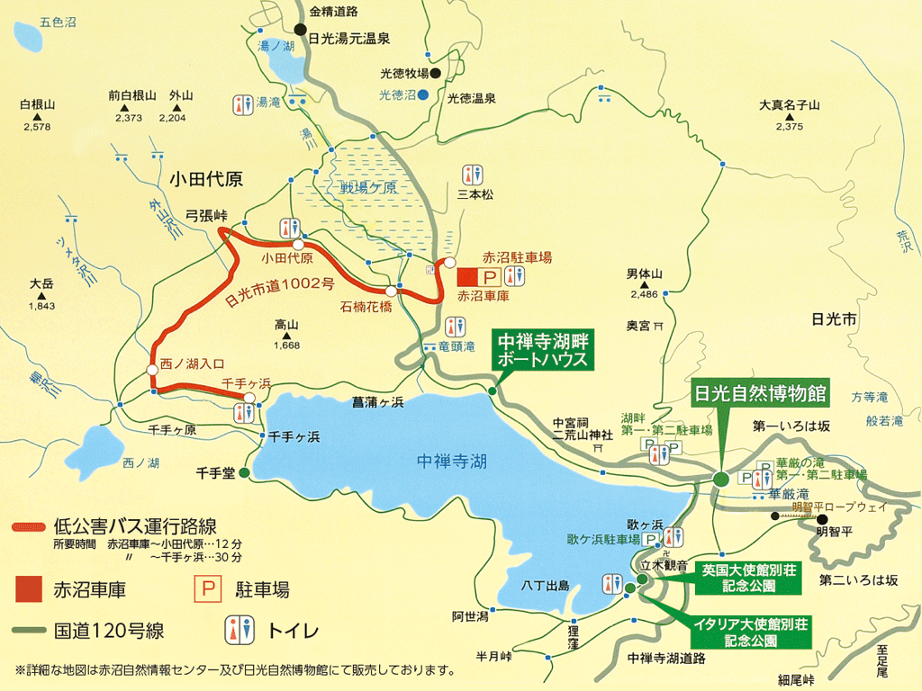 小田代原 低公害バス 赤沼 千手ヶ浜 観光タクシー バス 日光交通株式会社 小田代原 低公害バス 赤沼 千手ヶ浜 観光タクシー バス 日光交通株式会社